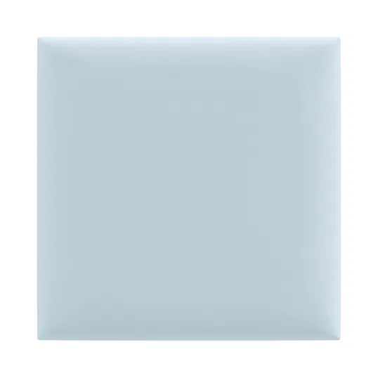 Panou decorativ tapitat, Kids Baby Blue, patrat, 300 x 300 x 37 mm