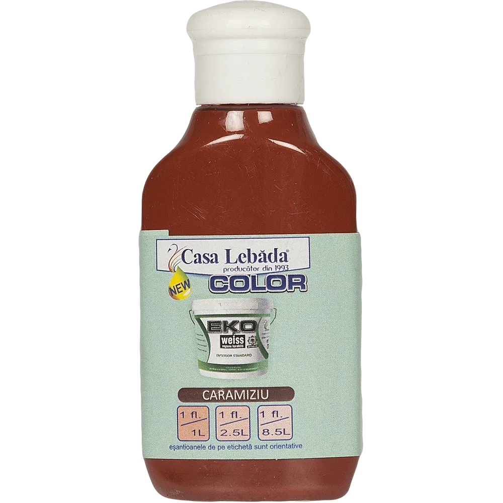 Pigment vopsea lavabila Color Eko Casa Lebada, caramiziu, 50 ml
