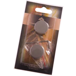Capat galerie metal forjat, dop, 20 mm, inox, 2 buc