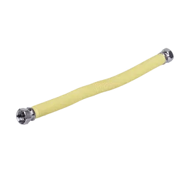 Racord de gaz Italflexigas, FF, inox, galben, flexibil, extensibil, 3/4 inch, 40 – 80 cm