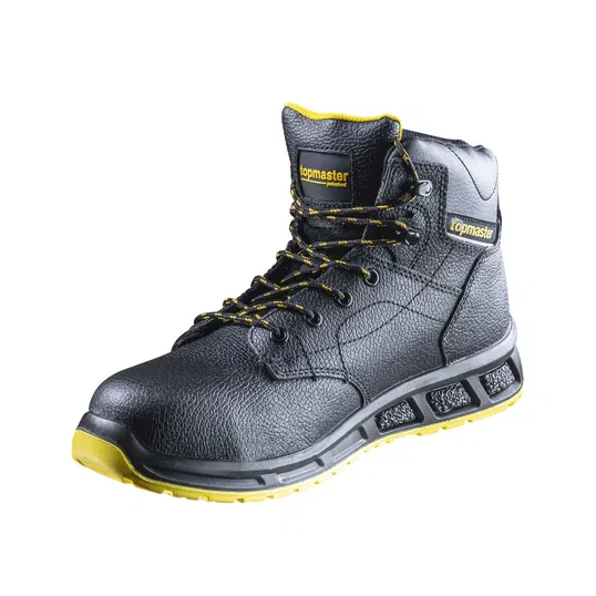 Pantofi de protectie cu bombeu din compozit Topmaster WSH1C, negru, marimea 43