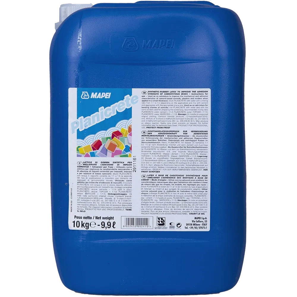 Amorsa perete Planicrete Mapei, interior/exterior, 10 l