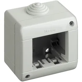 Doza cadru 2 module Matix Bticino 25402, montaj aparent, IP40