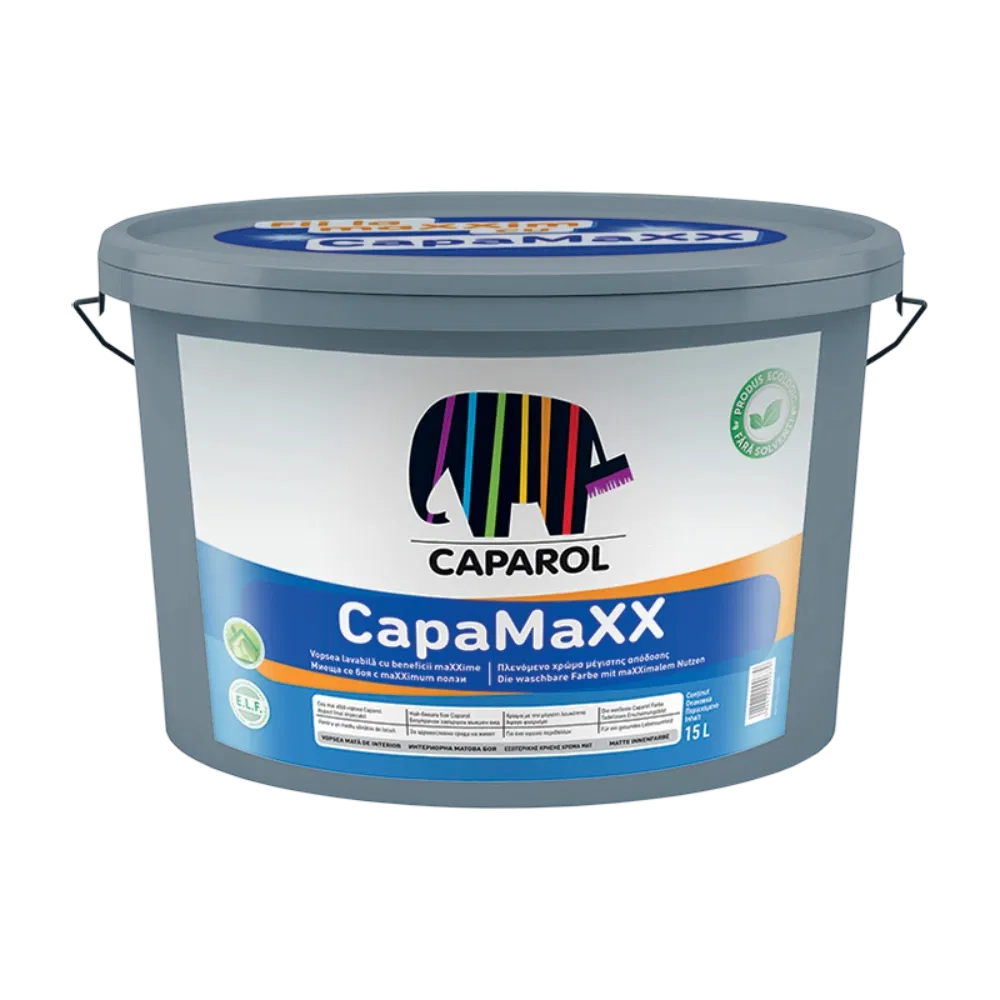 Vopsea lavabila interior Caparol CapaMaxx, alb, 15 l