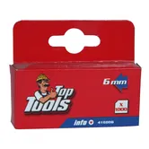Capse Topex, pentru tapiterie, de tip J, 6mm, 1000 buc