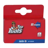 Capse Topex, pentru tapiterie, de tip J, 8 mm, 1000 bucati