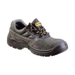 Pantofi de protectie cu bombeu metalic Topmaster TMP S1P, gri, marimea 44