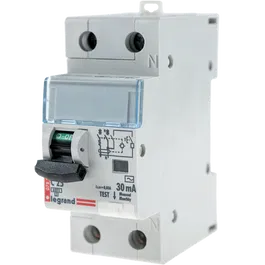 Disjunctor diferential DX3 6000 10kA Legrand 411004, P+N, 25A 30mA