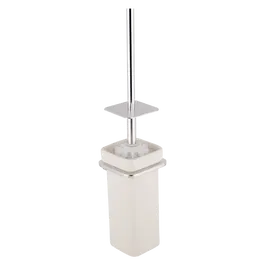 Perie WC de perete Romtatay Flat, ceramica, alb, 10 x 10 x 45 cm