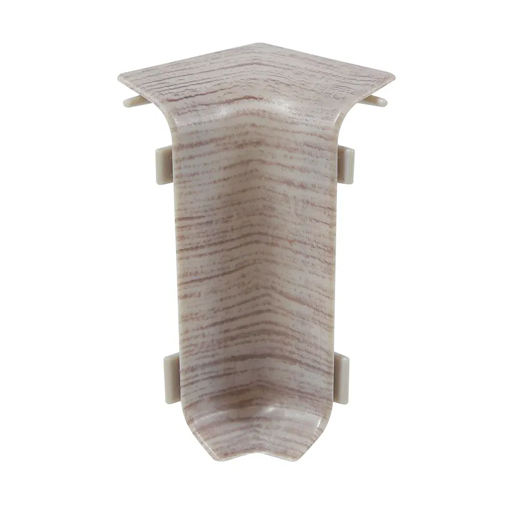 Set colt interior plinta parchet Set 10456, Minerva, PVC, 52 x 22.5 mm, 4 bucati/set