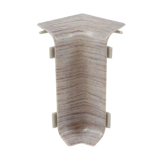 Set colt interior plinta parchet Set 10456, Minerva, PVC, 52 x 22.5 mm, 4 bucati/set