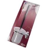 Perie WC Bisk Ontario, zinc/aluminiu, crom, 10 x 14 x 35.5 cm