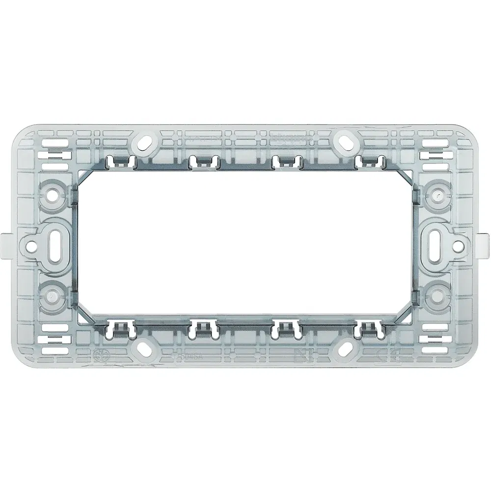Placa suport 4 module Matix, Bticino 504SA