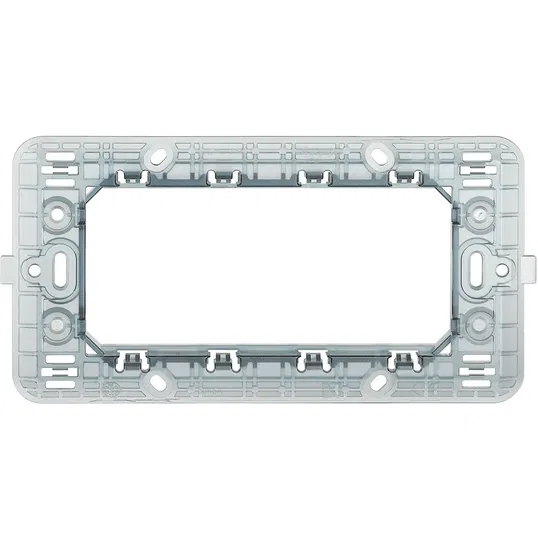 Placa suport 4 module Matix, Bticino 504SA