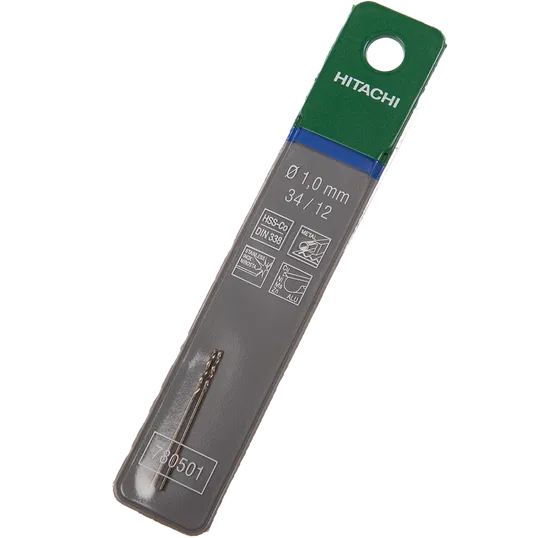 Burghiu Hikoki HSS-Co, mandrina standard, pentru metal, 1 mm