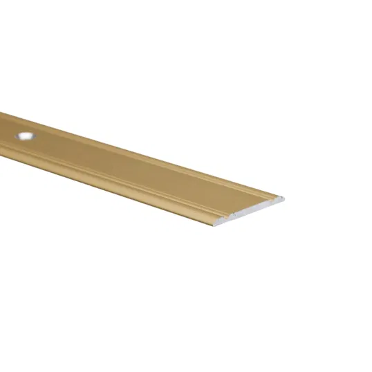 Profil de trecere cu surub si diblu S02, Set Prod, auriu, 2,7 m