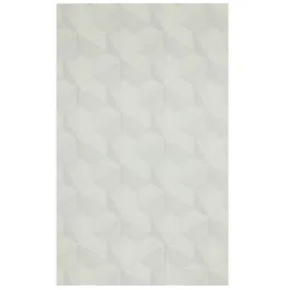 Tapet vinil Loft 218419, alb, model geometric 3D, 10 x 0.53 m