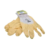 Manusi de protectie Dalgeco Kalara 1453, tricot + cauciuc nitrilic, marimea 10, galben-gri