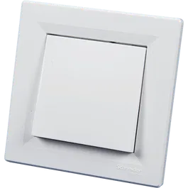 Intrerupator cap scara Asfora Schneider EPH0400121 fara surub alb
