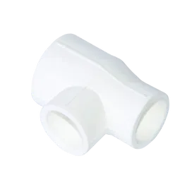 Teu redus PPR 32 mm Supratherm, 25 x 25 mm, filet interior, alb