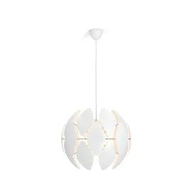 Pendul Philips Chiffon, 1 x E27, 60W, H2075 x D590 mm, alb