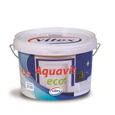 Email pentru lemn Vitex AQUAVIT ECO, interior/exterior, pe baza de apa, alb satin, 2.5 l