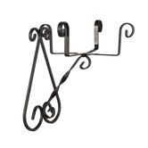 Suport flori, 1 ghiveci M2, fier forjat, negru