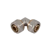 Cot egal pentru teava multistrat, alama, 20 x 20 mm