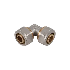 Cot egal pentru teava multistrat, alama, 20 x 20 mm