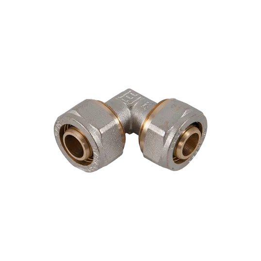 Cot egal pentru teava multistrat, alama, 20 x 20 mm