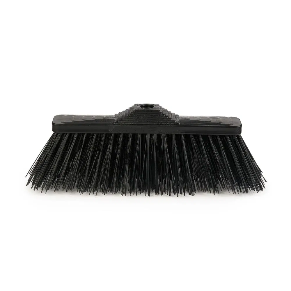 Matura curte TORA, PVC si fibre sintetice, negru, 32.5 x 6 cm