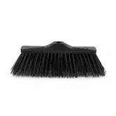 Matura curte TORA, PVC si fibre sintetice, negru, 32.5 x 6 cm