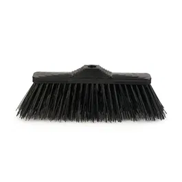 Matura curte TORA, PVC si fibre sintetice, negru, 32.5 x 6 cm