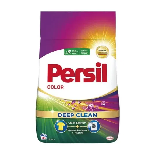 Detergent pudra Persil automat, rufe colorate, 2.1 kg/35 spalari