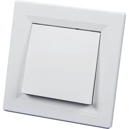 Intrerupator cruce, fara surub, Schneider Asfora EPH0500121, alb
