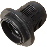Dulie 2 flanse, E27, max. 60 W, neagra