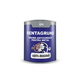 Grund pentru metal, Policolor Rentagrund G 5008, interior/exterior, gri, 4 L
