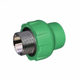 Mufa PPR 20 mm Hausterm, 1/2, filet exterior, verde