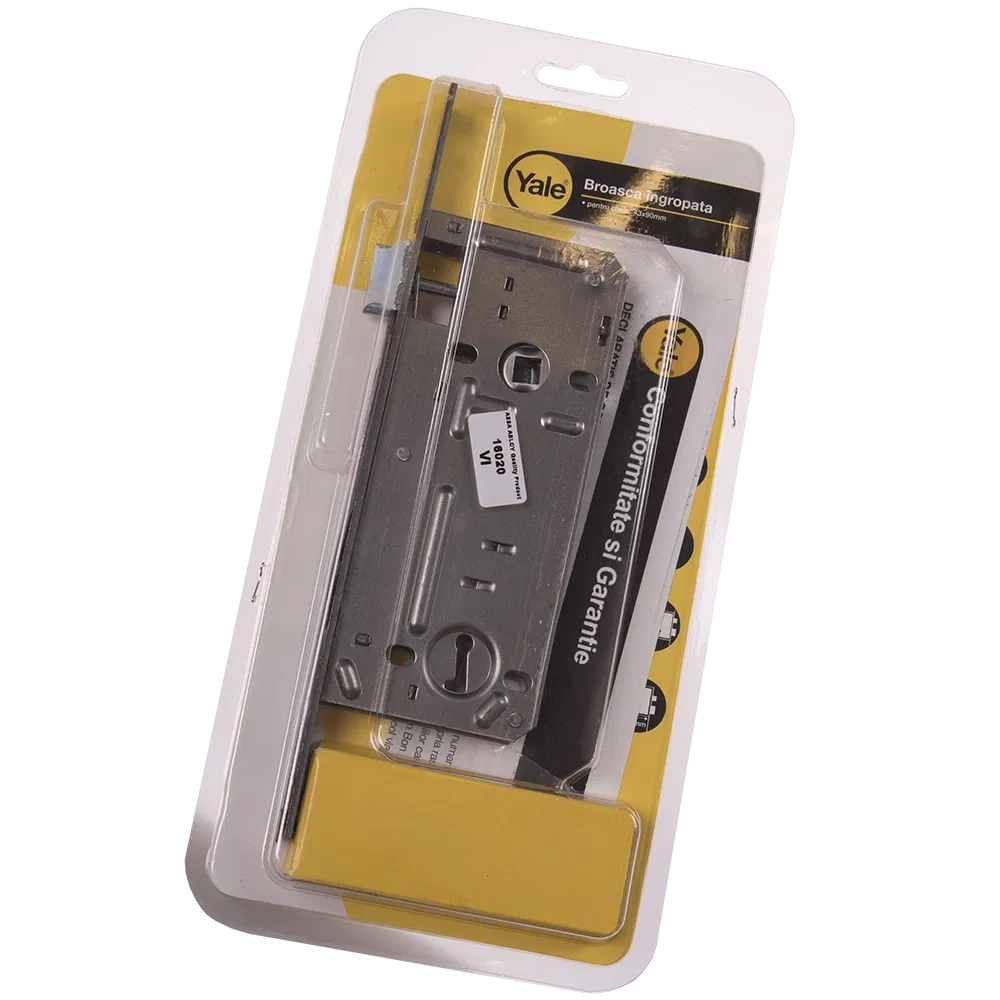 Broasca ingropata cu cheie, Yale, 43 x 90 mm