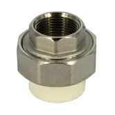 Racord olandez alama Vesbo, filet interior, PPR, alb, 25 mm x 3/4 inch
