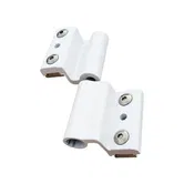Balama 2D, aluminiu, alb, 100 x 40 mm