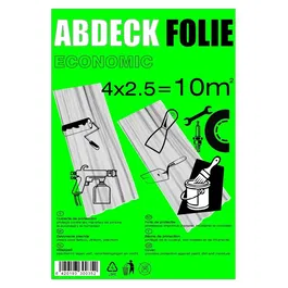 Folie de protectie pentru zugravit ABDEK, HDPE, 2.5 x 4 m