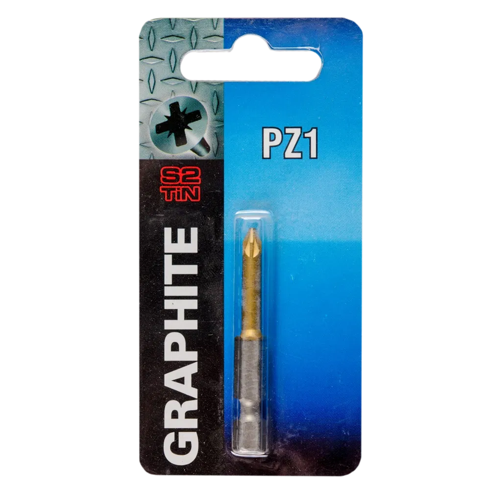 Bit pentru surubelnita electrica Graphite, PZ1, 1 buc, 50 mm