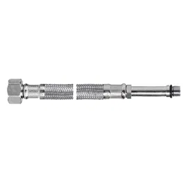 Racord flexibil cap lung Ferro WBS93, inox, 3/8 inch, M10 x 1 inch, 60 cm