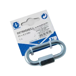 Carlig carabina cu surub, otel, 60/10 x 18 x 8 mm