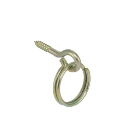 Agatator tablou cu inel, D: 25 mm, galben