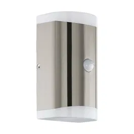 Aplica exterior Carpinera otel inoxidabil, argintiu, 2X4, 6W LED, 105x100