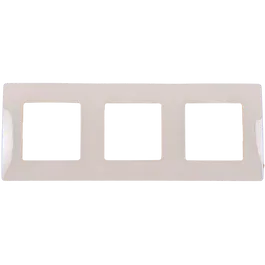 Rama decor 3 module Niloe, Legrand 665013, ivoar