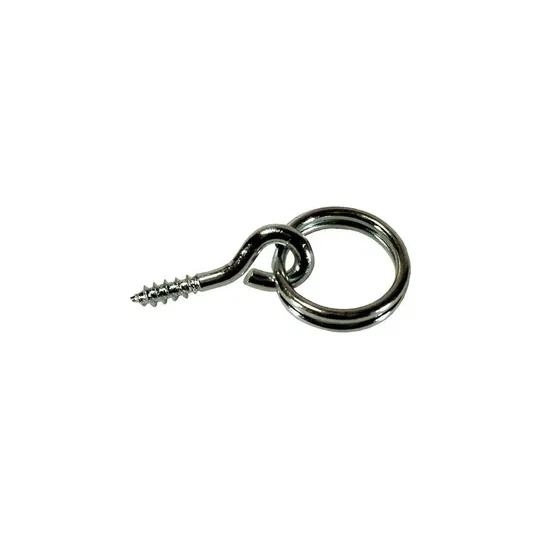 Agatator tablou cu inel, D: 25 mm, zincat
