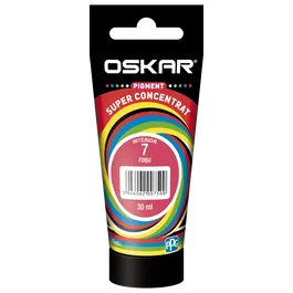 Pigment vopsea lavabila Oskar super concentrat, rosu 7, 30 ml